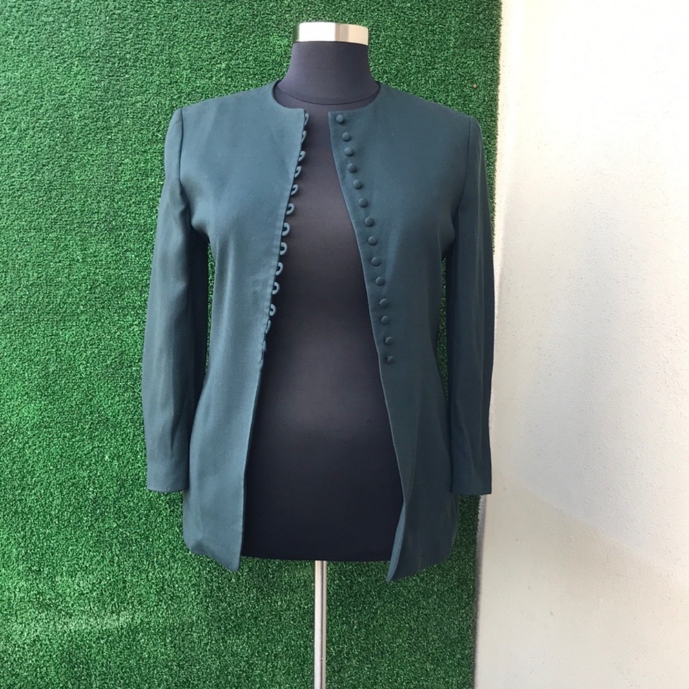 Vintage green blazer